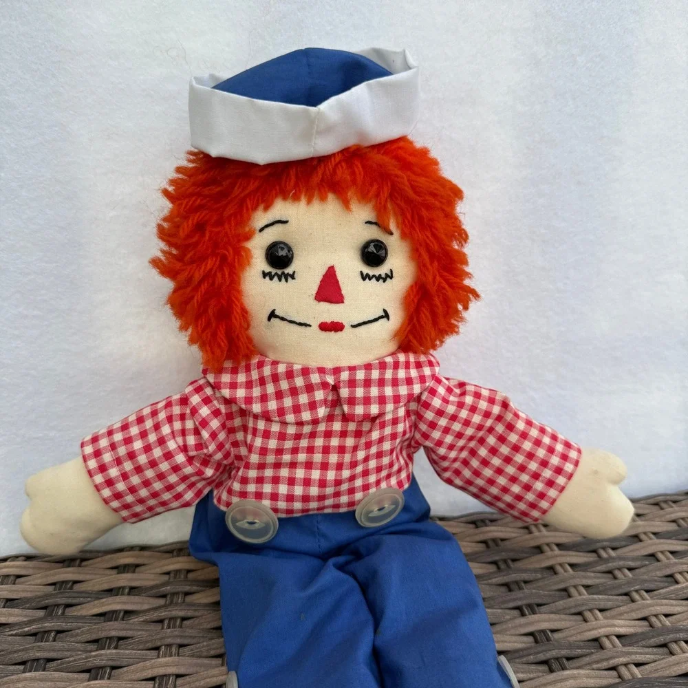 Vintage Handmade Raggedy Ann & Andy 15